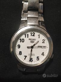 Seiko 5 Automatico SNKA13K1 - Quadrante Bianco