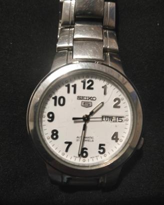 Seiko 5 Automatico SNKA13K1 - Quadrante Bianco