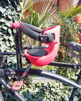 Seggiolino anteriore per bici