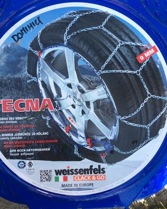 Catene neve auto 9 mm