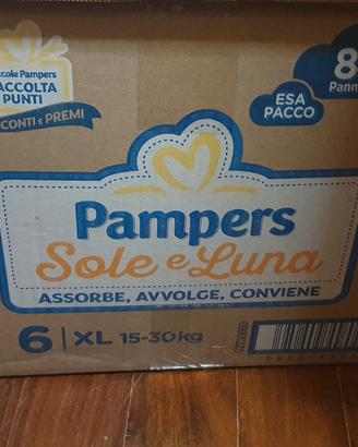 Scatola da 84 Pannolini PAMPERS 6 XL