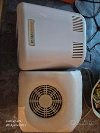 lampada e aspiratore unghie