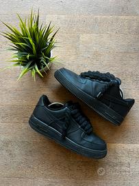 Air Force 1 Nere Rope Laces