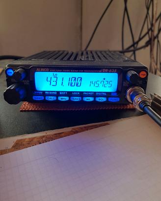 Radio bibanda alinco dr 635