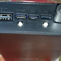 Power bank con doppia poss. d'uso. 2x20000mAh