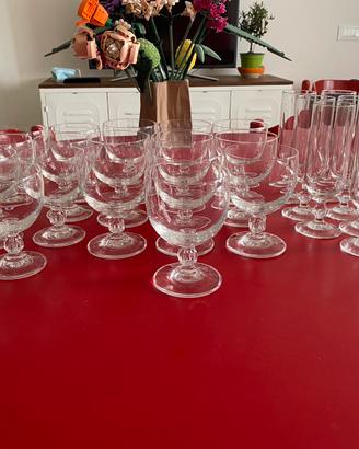 Servizio bicchieri acqua/vino/spumante