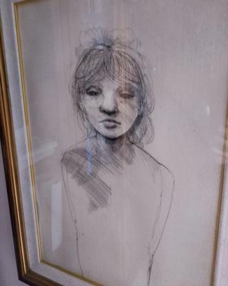 disegno a pennino di Colombotto Rosso