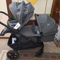 Passeggino fratellare/gemellare versiti joie nuovo