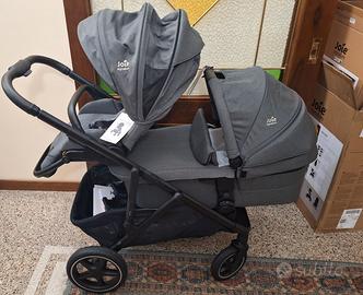Passeggino fratellare/gemellare versiti joie nuovo
