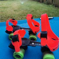 Pattini Vintage a 4 rotelle GIOCA regolabili