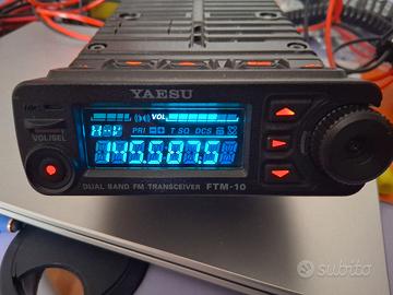 BIBANDA YAESU FTM 10 VEICOLARE X MOTO