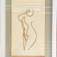 ARTE - NUDO DI DONNA - Tecnica mista