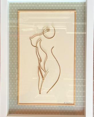 ARTE - NUDO DI DONNA - Tecnica mista
