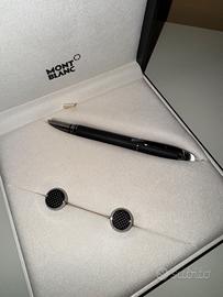 penna Montblanc a sfera + gemelli Montblanc