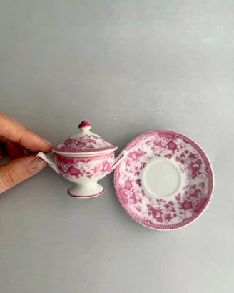 Zuccheriera miniatura Porcelain Art - vintage