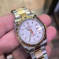 Rolex Turnograph ref 116263 acciaio oro 36 mm