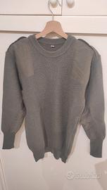 Felpa verde militare