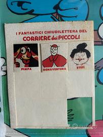 Corriere dei piccoli n.3 adesivi chiudilettera