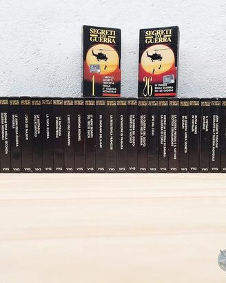 Segreti di Guerra – collana completa 26 VHS italia