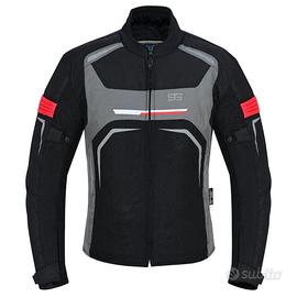 Giubotto Moto Con Parti Traforate Anter.