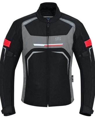 Giubotto Moto Con Parti Traforate Anter.