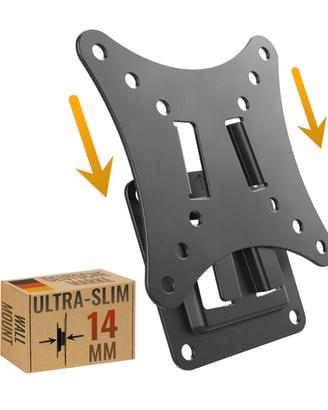 Supporto monitor muro  sottile