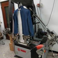 manichino stira camice elettrico per lavanderie