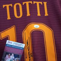 Maglia gara as roma Francesco Totti COA-R