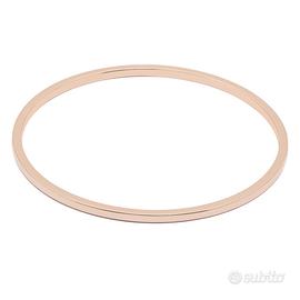 Bracciale rigido in oro rosa