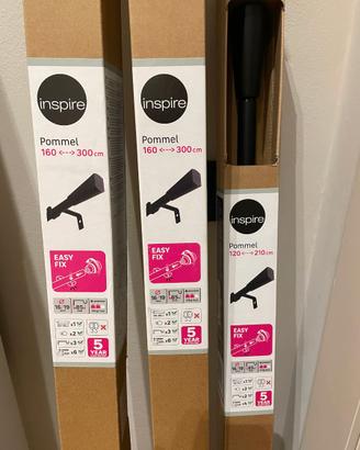 INSPIRE Kit bastone per tenda estensibile x3