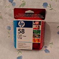 cartuccia hp58 originale Fotografica sigillata