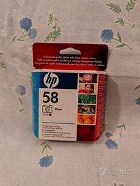 cartuccia hp58 originale Fotografica sigillata