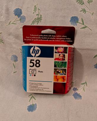 cartuccia hp58 originale Fotografica sigillata