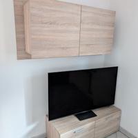 Mobili soggiorno color rovere