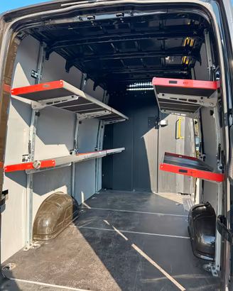 Scaffalatura furgone