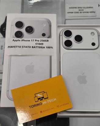 Apple iPhone 17 Pro 256GB - BATTERIA 100%