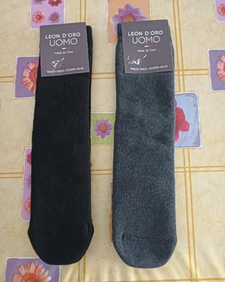 2 Paia,Calzino,Calza Antiscivolo uomo,taglia Unica