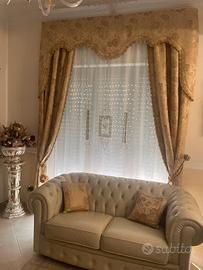 Due bellissime tende complete con binari