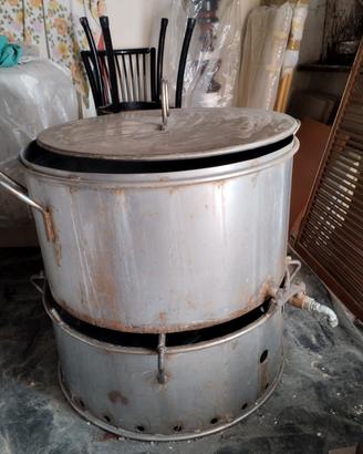Paiolo Bollitore in acciaio inox