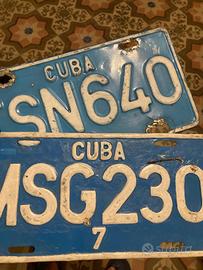 Targhe auto d’epoca