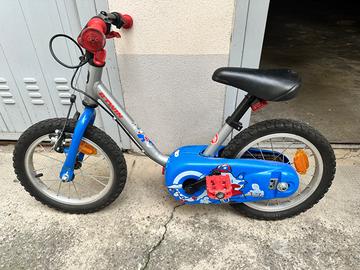 Bicicletta bambino Decathlon con rotelle