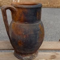 Antico vaso giara anfora anni 30 altezza 11.5 cm c