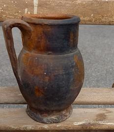 Antico vaso giara anfora anni 30 altezza 11.5 cm c