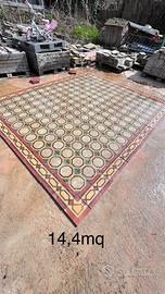 Cementine stile liberty