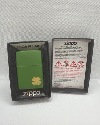 Accendino Zippo Shamrock