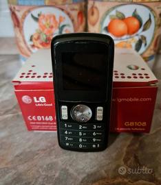 LG GB108 cellulare vintage funzionante nero