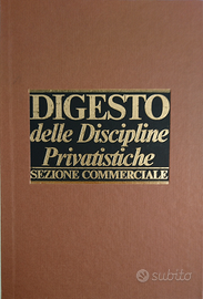 Digesto discipline privatistiche - Commerciale