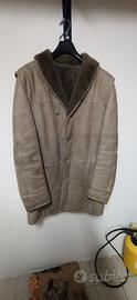 Montone Shearling originale da uomo taglia 50-52