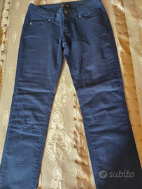 Pantaloni estivi in cotone, modello skinny