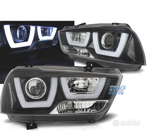 FARI PER DODGE CHARGER 11-15 A LED NERI